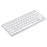 Ultra-Slim Wireless Bluetooth-compatible Keyboard (Arabic Language) for Android Windows iOS - Silver - 2