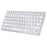 Ultra-Slim Wireless Bluetooth-compatible Keyboard (Russian Language) for Android Windows iOS - Silver - 1