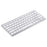 Ultra-Slim Wireless Bluetooth-compatible Keyboard (Russian Language) for Android Windows iOS - Silver - 2