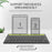HM-04 Dual-Device Connection Bluetooth-compatible Keyboard for IOS Android Windows Phones/Tablets - Black - 4