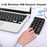 2.4G Wireless Mini Numeric Keyboard Suspended Mechanical Keyboard 19-key Mini Accounting Banking Keypad - 3