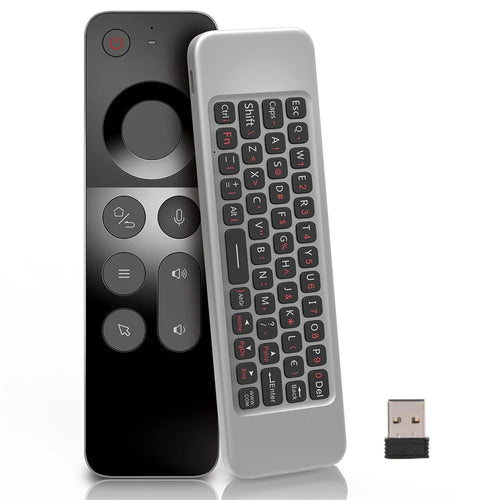 WECHIP W3 2.4G 3-in-1 2.4G Wireless Keyboard Voice Air Mouse Remote Controller - 1