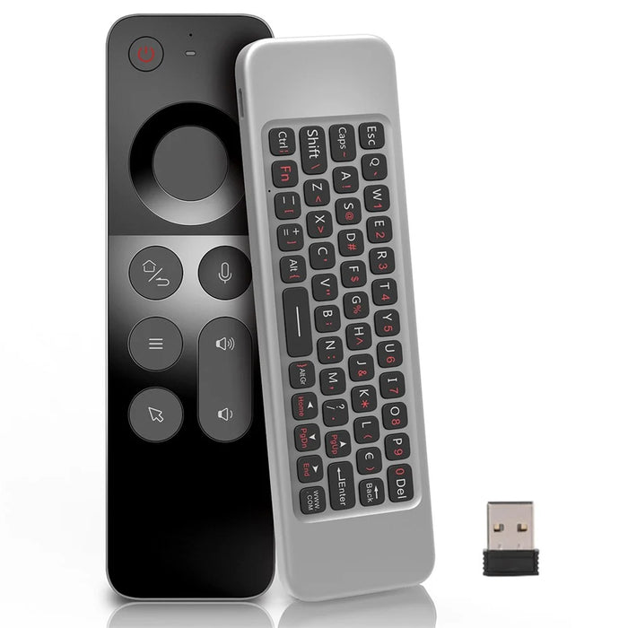 WECHIP W3 2.4G 3-in-1 2.4G Wireless Keyboard Voice Air Mouse Remote Controller - 1