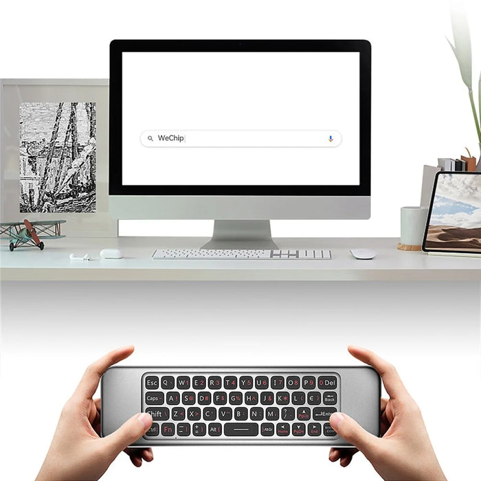 WECHIP W3 2.4G 3-in-1 2.4G Wireless Keyboard Voice Air Mouse Remote Controller - 4