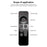 WECHIP W3 2.4G 3-in-1 2.4G Wireless Keyboard Voice Air Mouse Remote Controller - 6