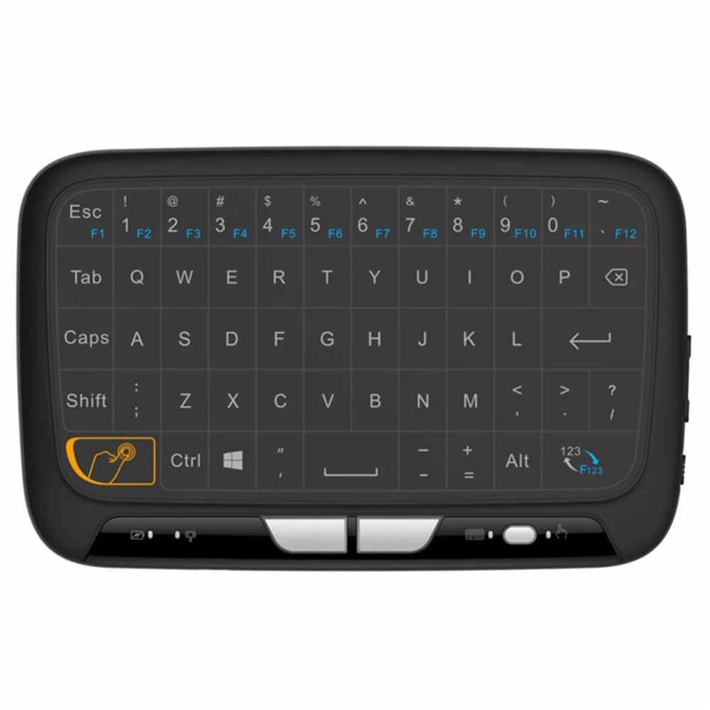 H18 2.4G Mini Wireless Virtual keyboard with QWERTY Touch Pad for Smart TVs/PS3/Set-Top Boxes - 1
