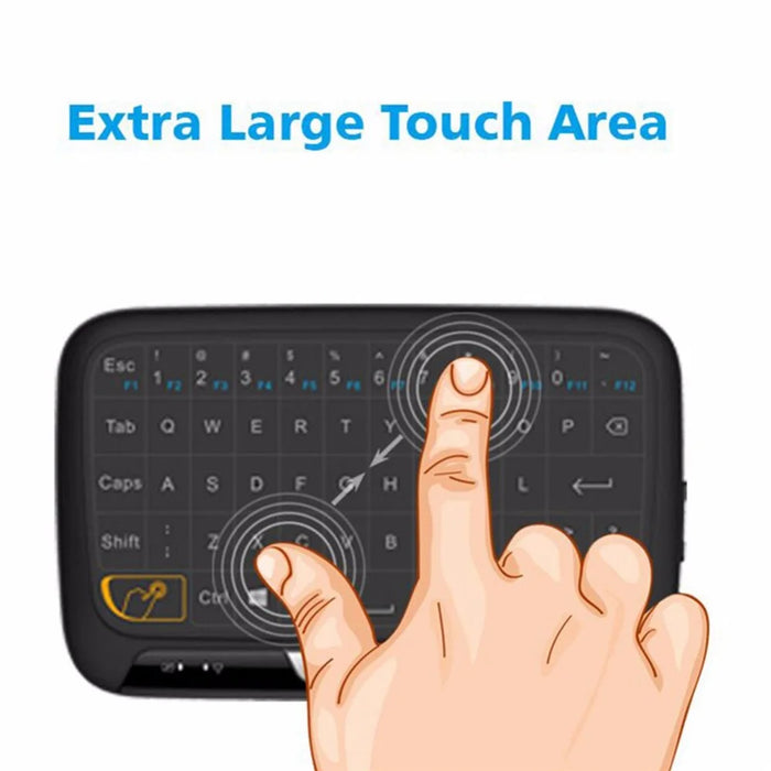 H18 2.4G Mini Wireless Virtual keyboard with QWERTY Touch Pad for Smart TVs/PS3/Set-Top Boxes - 5