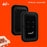 MF800 4G LTE Portable Mobile WiFi Router 150Mbps SIM Card Slot Extender Modem Dongle, Eurasian Version - Black - 4