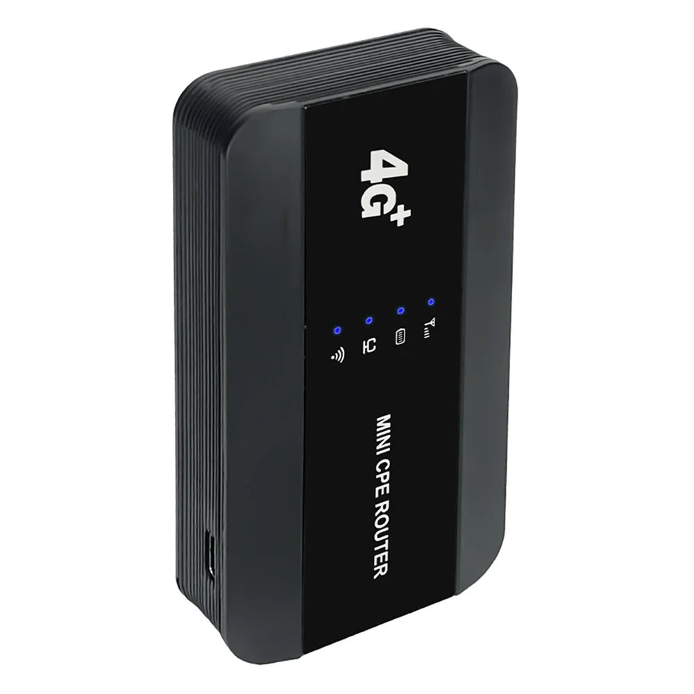 M10-EW WiFi 6 Portable Wireless Router 150Mbps 4G LTE CPE Router Modem with Ethernet Port - 2