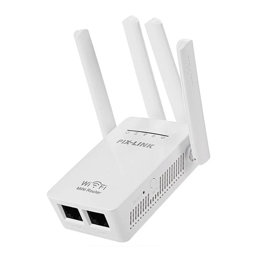 PIX-LINK WiFi Range Extender WIFI Signal Booster 300Mbps Internet Booster Easy Setup Wireless Repeater - US Plug - 1