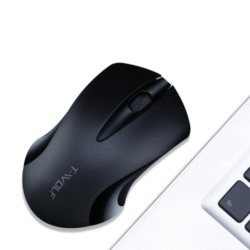 T-WOLF Q2 Portable Computer Mice for PC Notebook Laptop Wireless Mouse - Black - 1