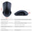 T-WOLF Q2 Portable Computer Mice for PC Notebook Laptop Wireless Mouse - Black - 4