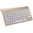 QH-001 2.4G Wireless Mini Keyboard Mouse Set - Gold - 2