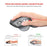 HXSJ T32 2.4G Wireless Ergonomic Vertical Optical Gaming Mouse Adjustable DPI Computer Mice - Grey - 3