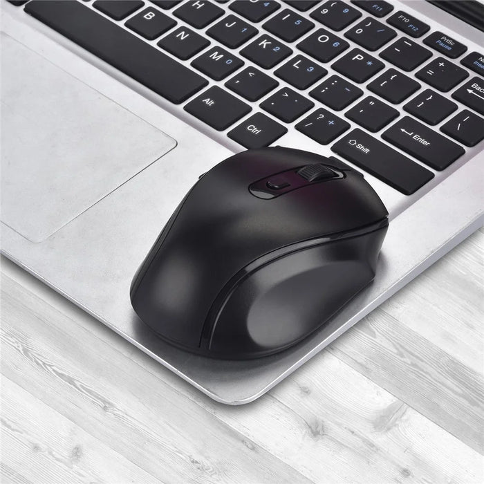 JINWFEIY W300 1600DPI 6D 2.4G Wireless Mouse Quite Mice for PC Computer - 7