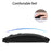 M105 Wireless Mouse Rechargeable Slim 2.4G Portable Mobile Optical Office Mouse for Notebook/PC/Laptop/Computer/Desktop - Black - 2