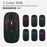 E39 Rechargeable 2.4G Wireless Gaming Mouse 1600DPI RGB Breathing Light Computer Laptop Ergonomic Mice - Black - 6