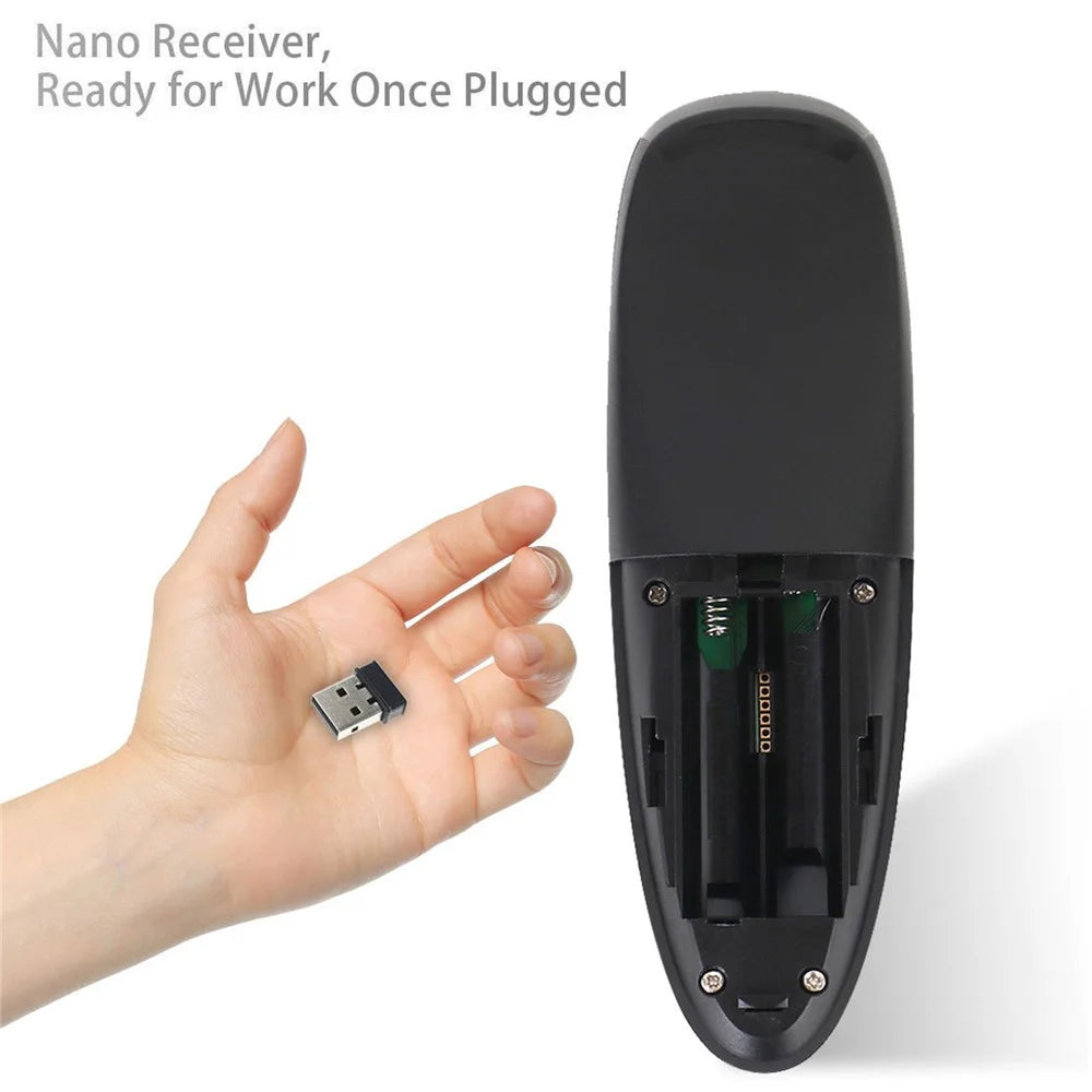 G10 2.4GHz Wireless Mouse Remote Controller Voice Control Device for Laptop PC Android TV Box - 2