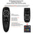G10S Pro 2.4G Wireless Air Mouse Remote Controller with Backlit and Gyro Sensor for Android TV Box Support Voice Search - 4