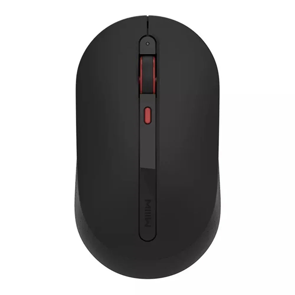 XIAOMI YOUPIN MWMM01 2.4GHz USB Wireless Silent Mouse 800 / 1200 / 1600 DPI Adjustment for Laptop Notebook Office Gaming - Black - 1