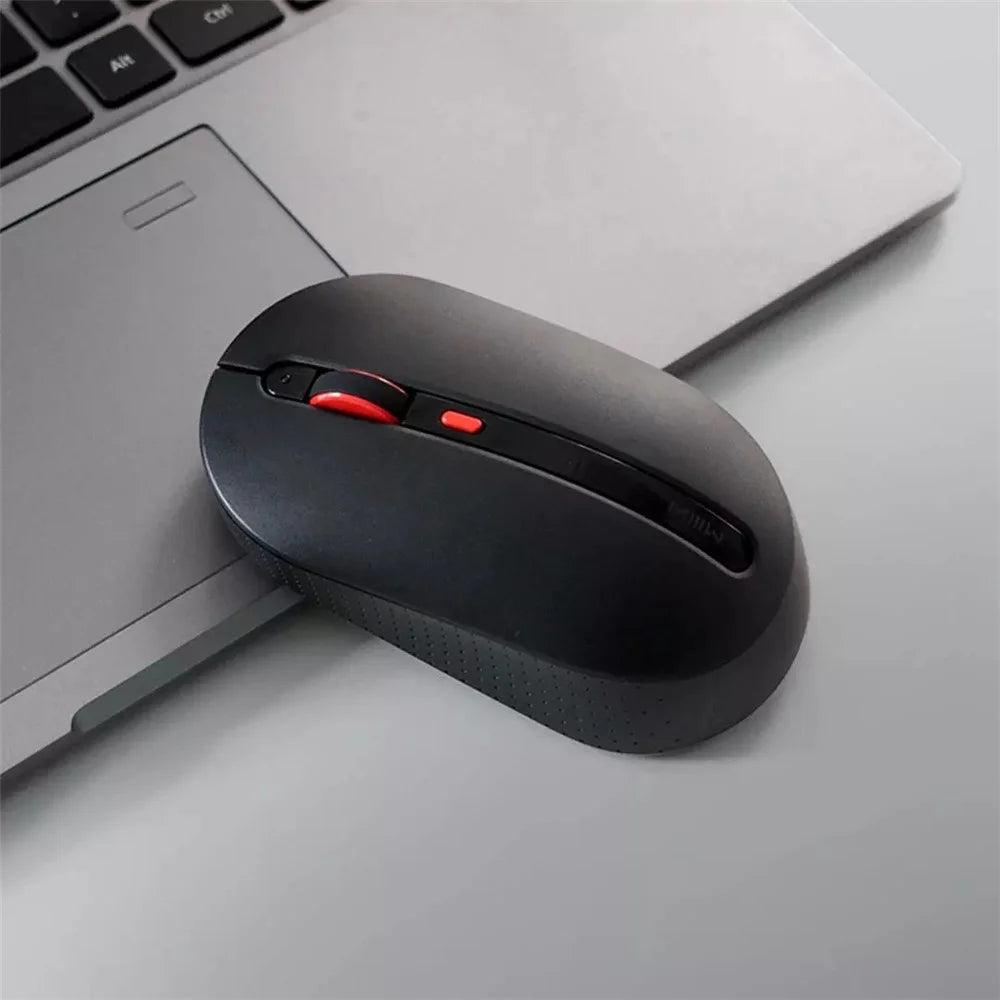 XIAOMI YOUPIN MWMM01 2.4GHz USB Wireless Silent Mouse 800 / 1200 / 1600 DPI Adjustment for Laptop Notebook Office Gaming - Black - 2