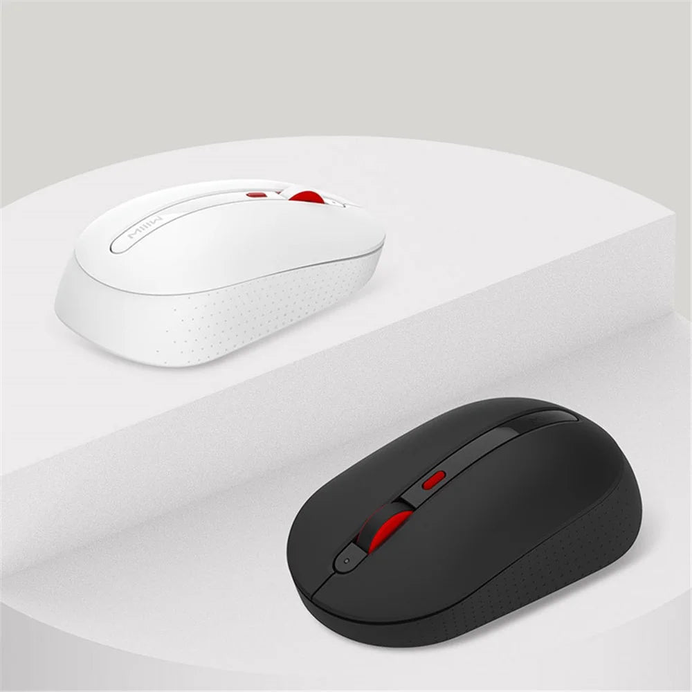 XIAOMI YOUPIN MWMM01 2.4GHz USB Wireless Silent Mouse 800 / 1200 / 1600 DPI Adjustment for Laptop Notebook Office Gaming - Black - 6