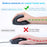 E11 2.4G Wireless Mouse Portable Vertical Ergonomic Mouse with 6 Keys/3 Adjustable DPI (Dry Battery Version) - Black - 4
