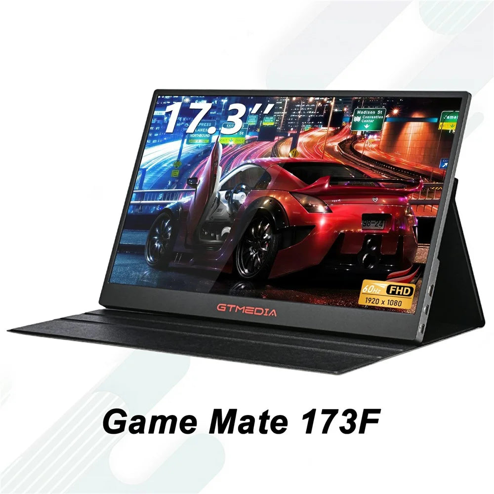 GTMEDIA Mate 173F 1080P 17.3-inch FHD IPS Screen Monitor Laptop Extended Gaming Display Screen - US Plug - 4