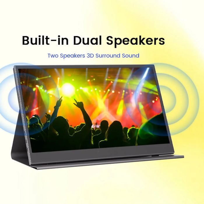 M156F04 15.6 Inch Portable Monitor Computer Screen Casting 1920x1080 60Hz HD Display Extension Screen - 7