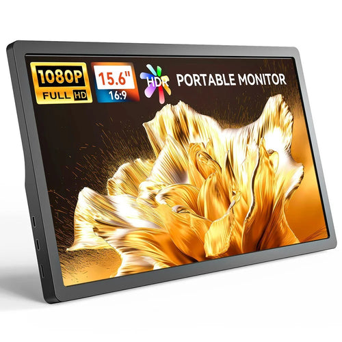G10 15.6 Inch Portable Monitor IPS 1920x1080 Dual Type-C Full HD Display Extension Screen for Laptop Gaming - 1