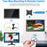 RX-103A 13.3" Full HD Monitor 1366x768 LED Display Screen with Remote Control - US Plug - 6