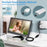 RX-105A 15.6-inch Security Monitor 1366x768 LED Display with Remote Control - EU Plug - 5