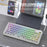 ATTACK SHARK K75 RGB Wireless Hot-Swappable Mechanical Keyboard Three Mode Bluetooth-compatible Transparent Keyboard - White - 4