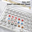 ATTACK SHARK K75 RGB Wireless Hot-Swappable Mechanical Keyboard Three Mode Bluetooth-compatible Transparent Keyboard - White - 5