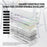 ATTACK SHARK K75 RGB Wireless Hot-Swappable Mechanical Keyboard Three Mode Bluetooth-compatible Transparent Keyboard - White - 6