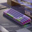ZIYOULANG K65 78 Keys Hot Swappable Mechanical Keyboard RGB Light USB Wired Keyboard - Blue+Blue Switch - 4