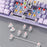 ZIYOULANG K65 78 Keys Hot Swappable Mechanical Keyboard RGB Light USB Wired Keyboard - Blue+Blue Switch - 7