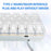 Y-FRUITFUL K10 Mechanical 100-Key Type-C Wired Keyboard with Clear Keycap - Transparent White - 3