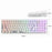Y-FRUITFUL K10 Mechanical 100-Key Type-C Wired Keyboard with Clear Keycap - Transparent White - 7