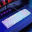 EWEADN GX330 Computer Laptop E-Sport Keyboard USB Wired Backlit Gaming Keyboard - White / Rainbow Light - 1