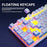 EWEADN GX330 Computer Laptop E-Sport Keyboard USB Wired Backlit Gaming Keyboard - White / Rainbow Light - 2