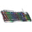 INPHIC K2 104-Key Wired Gaming Keyboard Metal Panel Mechanical Keyboard with 7 Color Backlit - 1