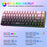 HXSJ V200 Ergonomic 68 Keys Membrane Keyboard RGB Lighting Wired Keyboard for Gaming, 25-Key Rollover - Pink - 3