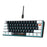 HXSJ V700 61 Keys Wired Keyboard with RGB Backlit for PC / Laptop Multimedia Control Gaming Keyboard - 2