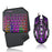 T-WOLF TF900 Gaming Keyboard 40 Keys One-Handed Mechanical Feel Programmable Keyboard with RGB Backlight for Left Hand - Black - 1