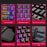 T-WOLF TF900 Gaming Keyboard 40 Keys One-Handed Mechanical Feel Programmable Keyboard with RGB Backlight for Left Hand - Black - 7