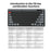 HXSJ MK781 Type-C Wireless 2.4G Bluetooth-compatible Keyboard Mouse Set 78 Keys Triple Mode Clear Shell Keyboard Mouse for Business - Grey Black - 5