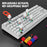 HXSJ L600 87-key Red Switches Wired Portable Keyboard Mechanical Gaming Keyboard with Backlit for Home Office - White - 5