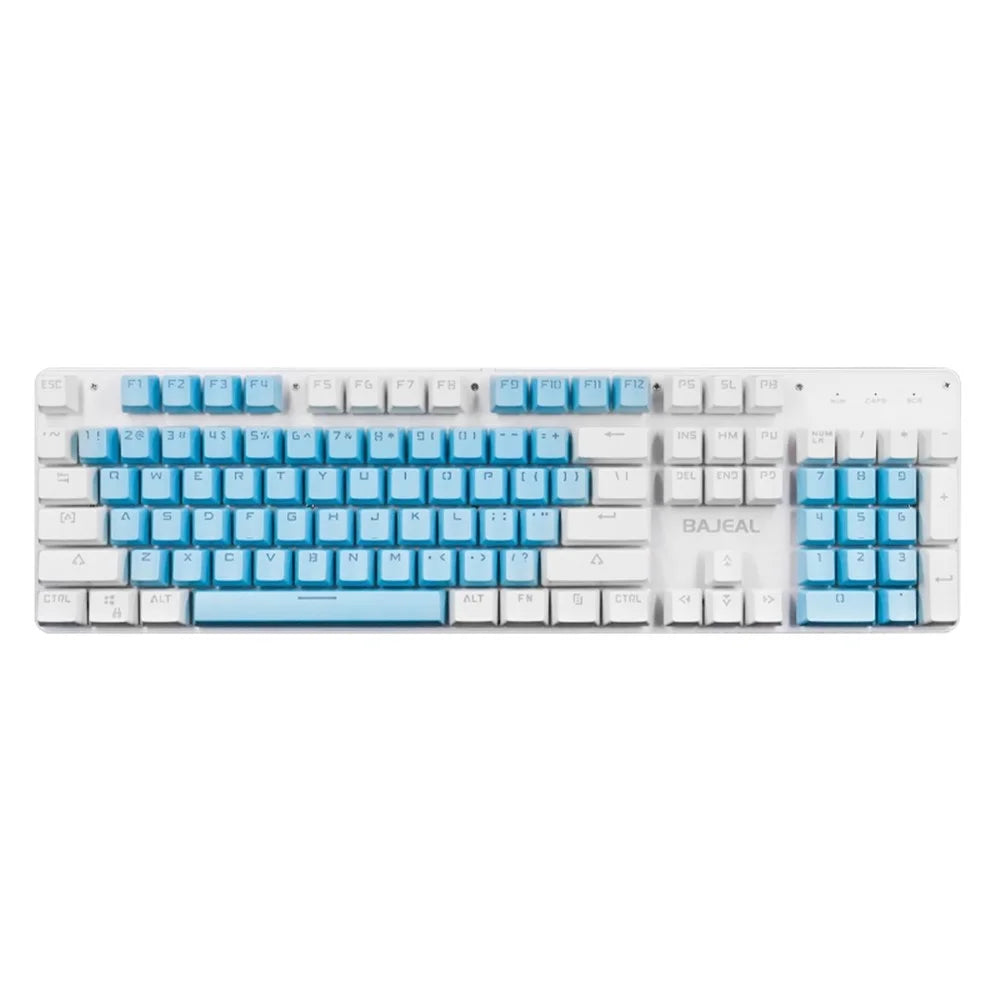 K500 Red Switch Computer Laptop Gaming Keyboard USB Wired Colorful Backlit 104-Key Mechanical Keyboard - 2