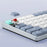 YK75 Rechargeable Bluetooth-compatible / Wired / 2.4G Wireless Keyboard Backlit Computer Mechanical Keyboard - Grey - 7